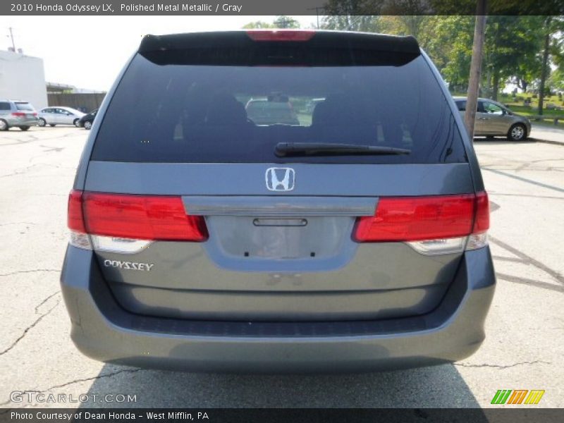 Polished Metal Metallic / Gray 2010 Honda Odyssey LX