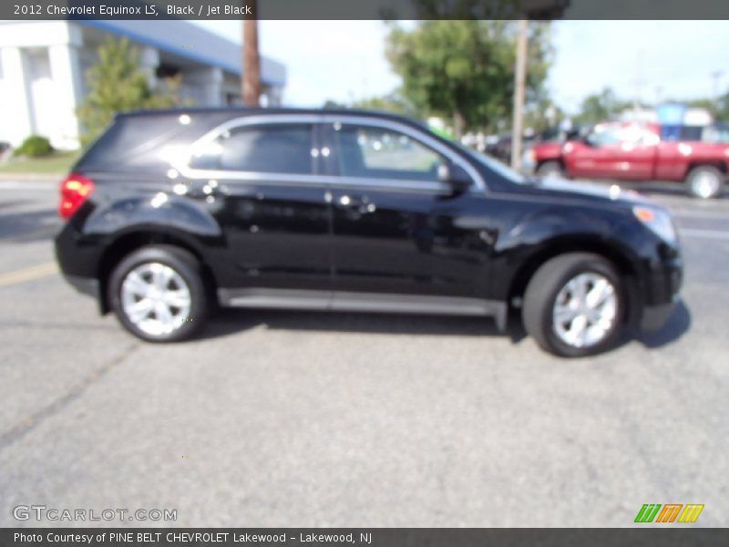 Black / Jet Black 2012 Chevrolet Equinox LS