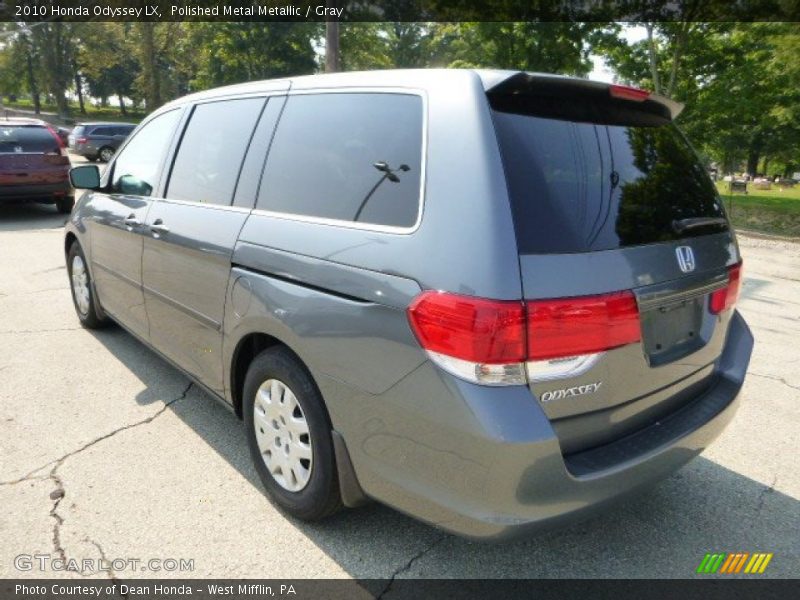Polished Metal Metallic / Gray 2010 Honda Odyssey LX