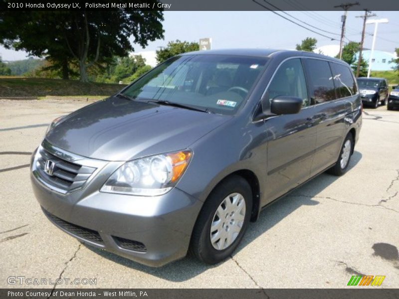 Polished Metal Metallic / Gray 2010 Honda Odyssey LX