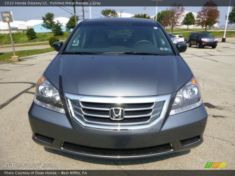 Polished Metal Metallic / Gray 2010 Honda Odyssey LX