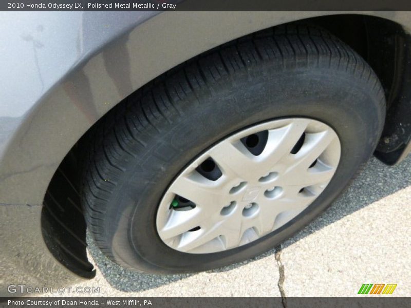Polished Metal Metallic / Gray 2010 Honda Odyssey LX