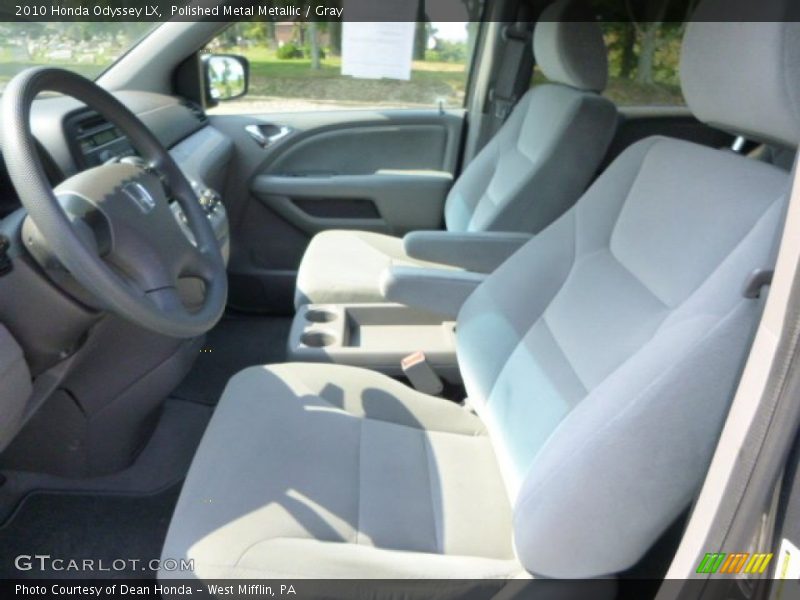 Polished Metal Metallic / Gray 2010 Honda Odyssey LX