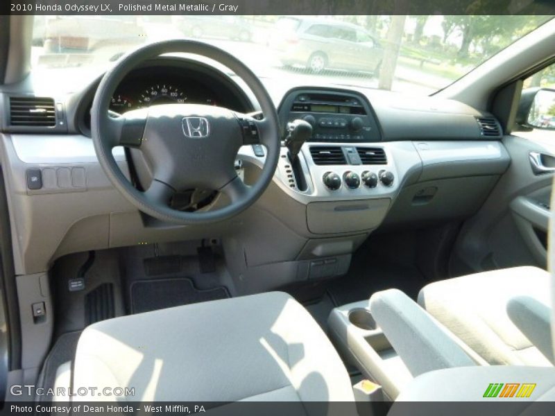 Polished Metal Metallic / Gray 2010 Honda Odyssey LX