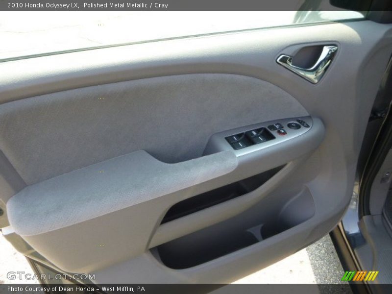 Polished Metal Metallic / Gray 2010 Honda Odyssey LX
