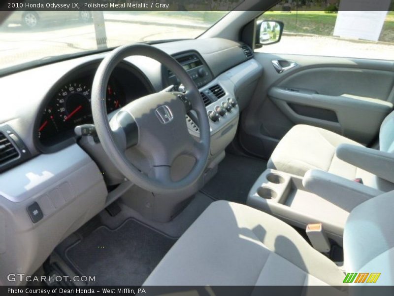 Polished Metal Metallic / Gray 2010 Honda Odyssey LX