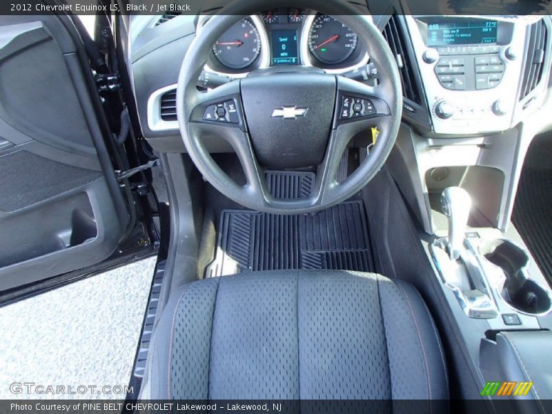 Black / Jet Black 2012 Chevrolet Equinox LS