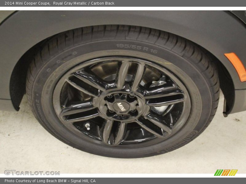 Royal Gray Metallic / Carbon Black 2014 Mini Cooper Coupe