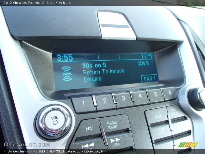 Black / Jet Black 2012 Chevrolet Equinox LS