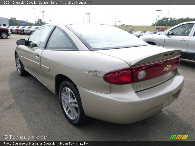 Sandrift Metallic / Neutral 2004 Chevrolet Cavalier Coupe