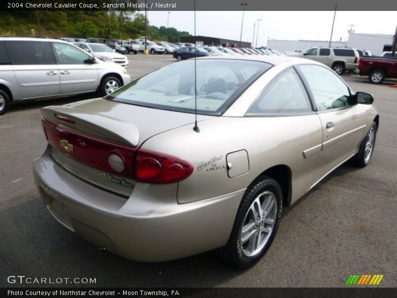 Sandrift Metallic / Neutral 2004 Chevrolet Cavalier Coupe