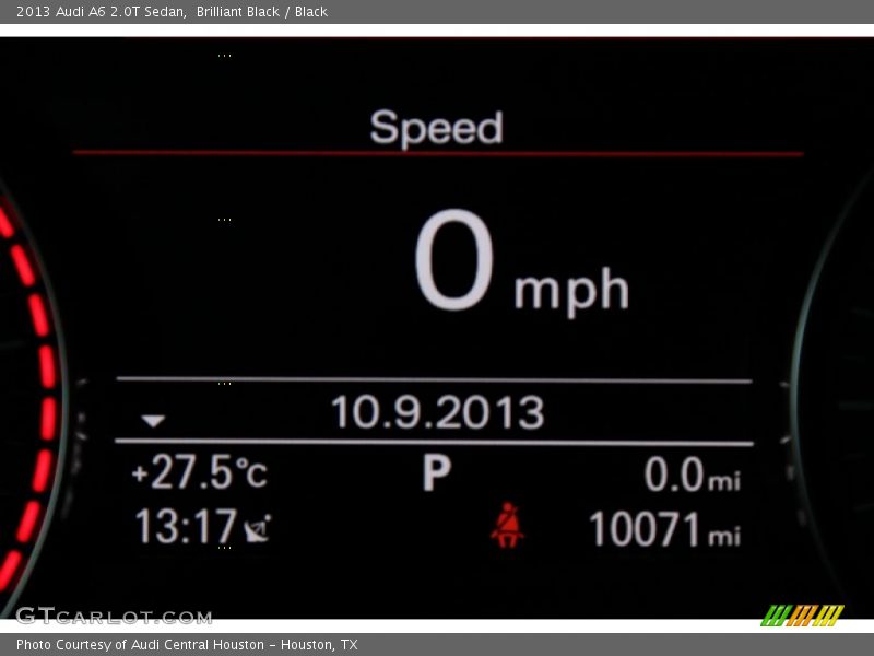 Brilliant Black / Black 2013 Audi A6 2.0T Sedan