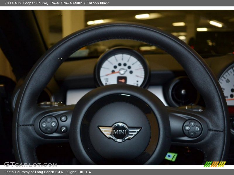 Royal Gray Metallic / Carbon Black 2014 Mini Cooper Coupe