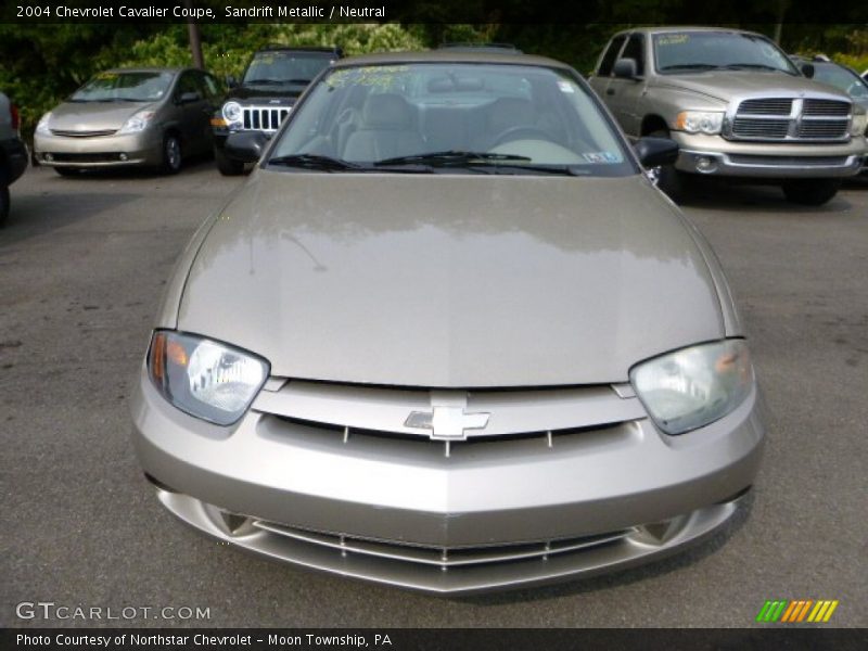 Sandrift Metallic / Neutral 2004 Chevrolet Cavalier Coupe