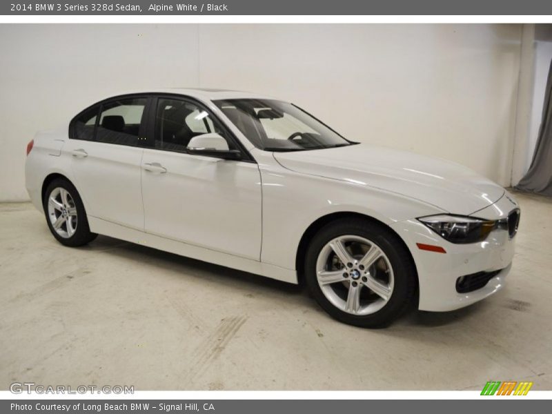  2014 3 Series 328d Sedan Alpine White