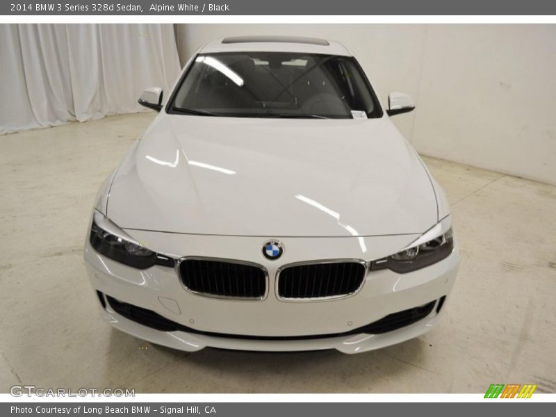 Alpine White / Black 2014 BMW 3 Series 328d Sedan