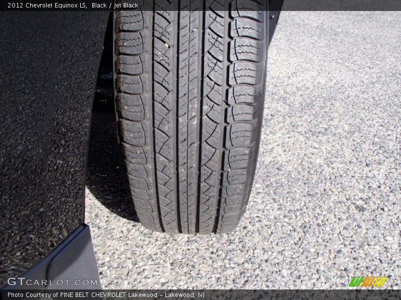 Black / Jet Black 2012 Chevrolet Equinox LS