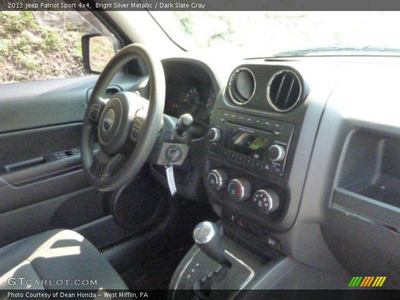 Bright Silver Metallic / Dark Slate Gray 2012 Jeep Patriot Sport 4x4