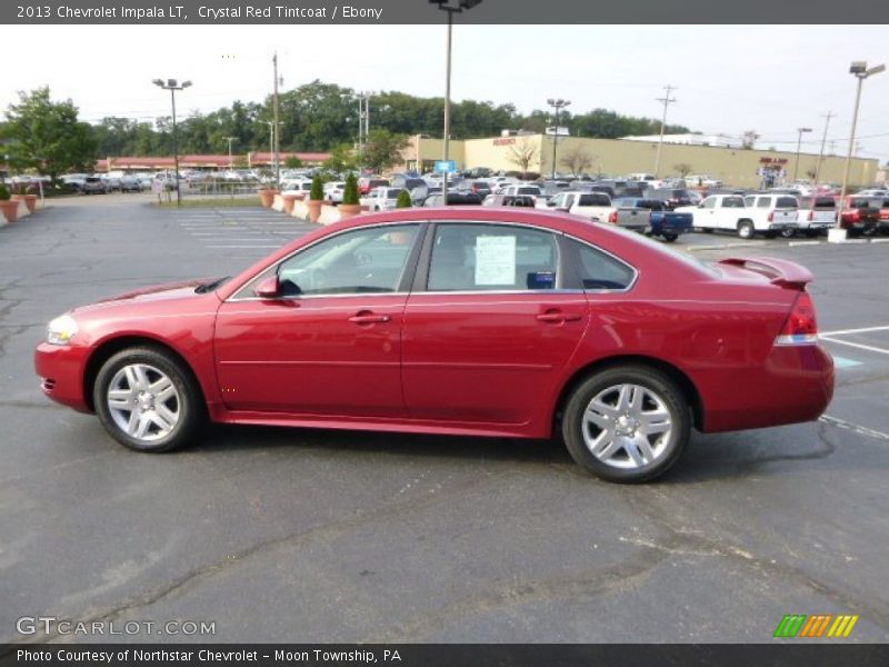 Crystal Red Tintcoat / Ebony 2013 Chevrolet Impala LT