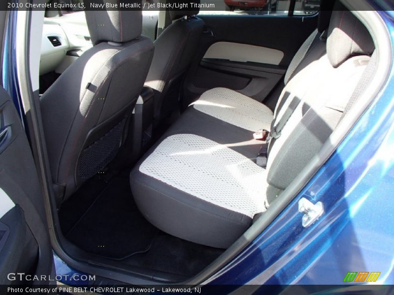 Navy Blue Metallic / Jet Black/Light Titanium 2010 Chevrolet Equinox LS