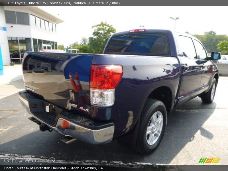 Nautical Blue Metallic / Black 2012 Toyota Tundra SR5 CrewMax 4x4