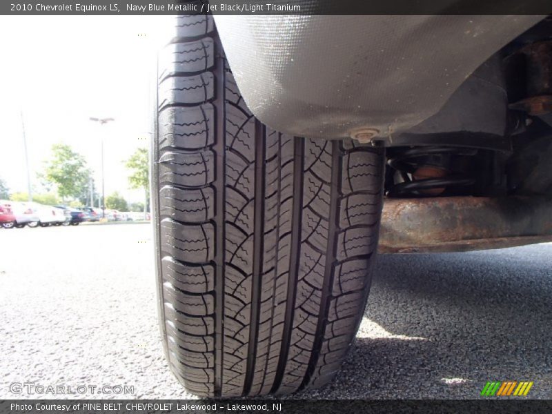 Navy Blue Metallic / Jet Black/Light Titanium 2010 Chevrolet Equinox LS