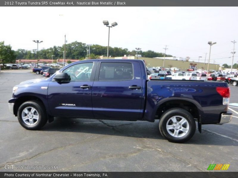 Nautical Blue Metallic / Black 2012 Toyota Tundra SR5 CrewMax 4x4