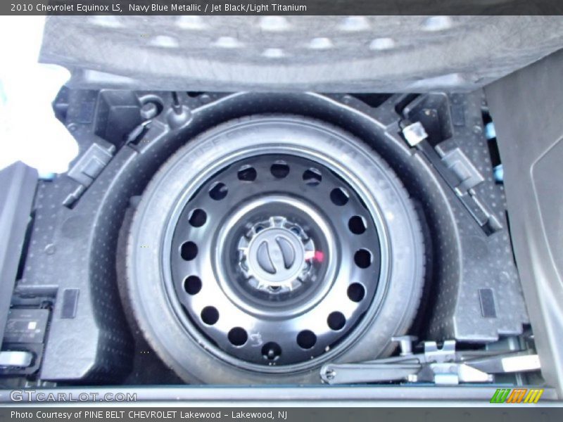 Navy Blue Metallic / Jet Black/Light Titanium 2010 Chevrolet Equinox LS