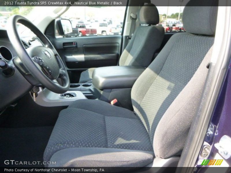 Nautical Blue Metallic / Black 2012 Toyota Tundra SR5 CrewMax 4x4