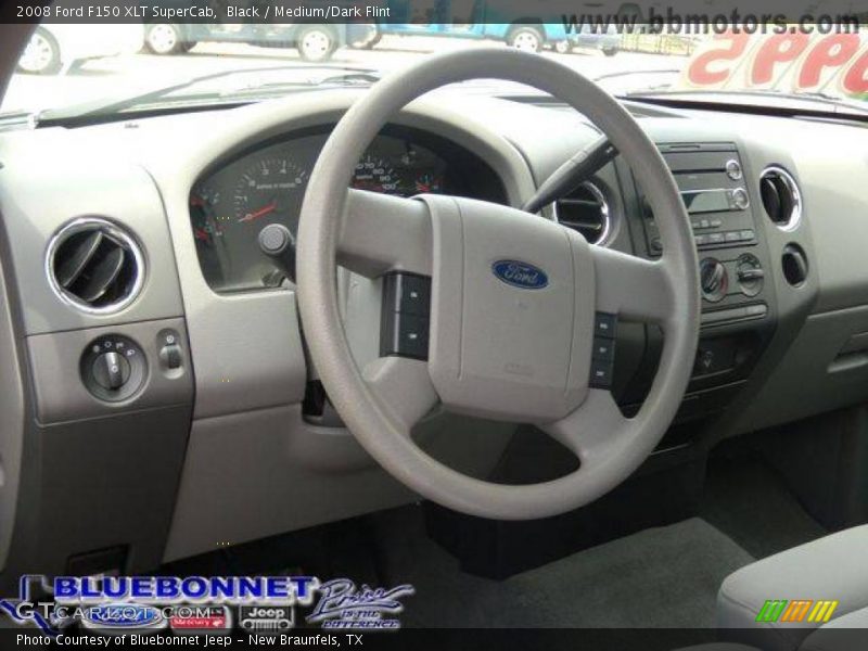 Black / Medium/Dark Flint 2008 Ford F150 XLT SuperCab