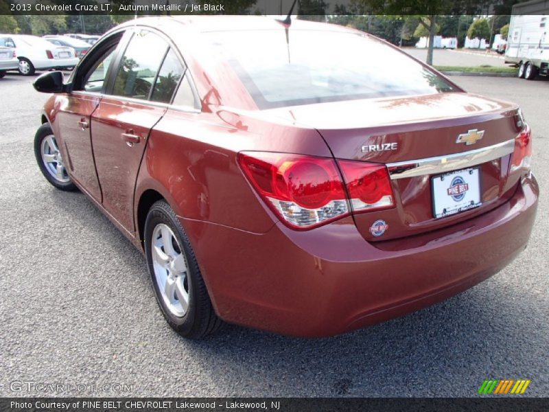 Autumn Metallic / Jet Black 2013 Chevrolet Cruze LT