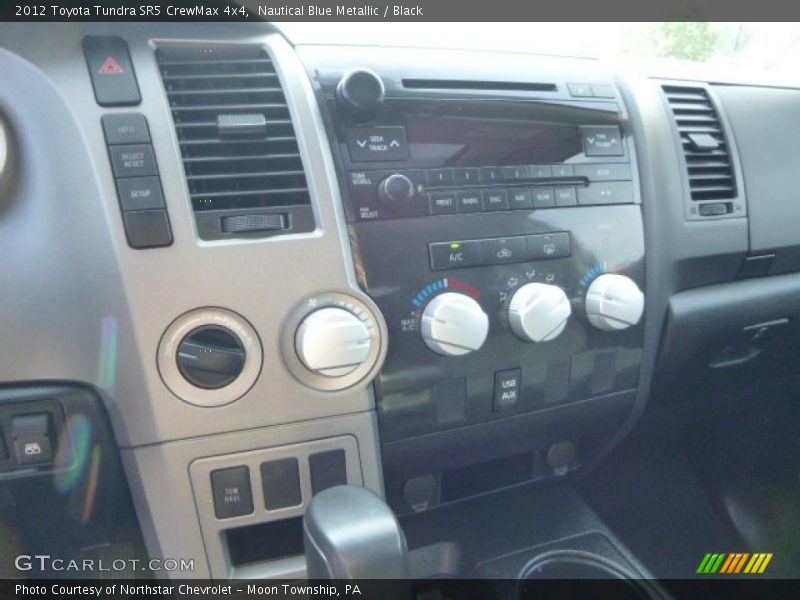 Nautical Blue Metallic / Black 2012 Toyota Tundra SR5 CrewMax 4x4