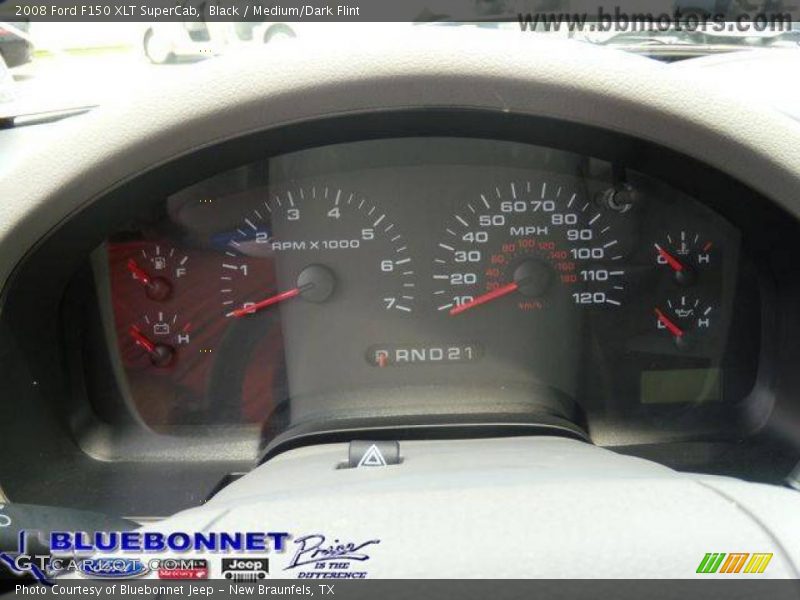Black / Medium/Dark Flint 2008 Ford F150 XLT SuperCab