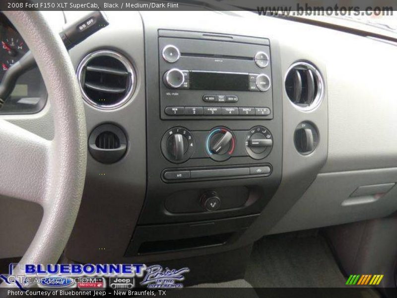Black / Medium/Dark Flint 2008 Ford F150 XLT SuperCab