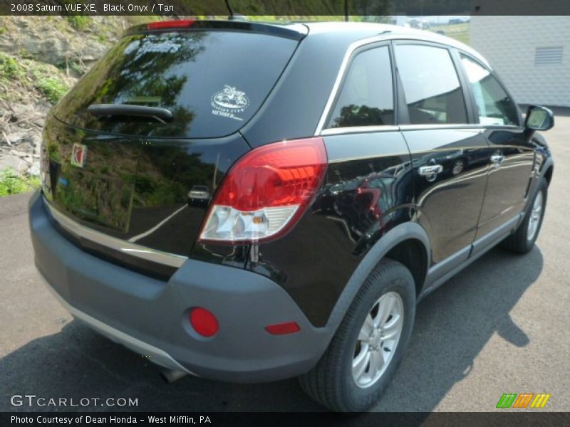 Black Onyx / Tan 2008 Saturn VUE XE