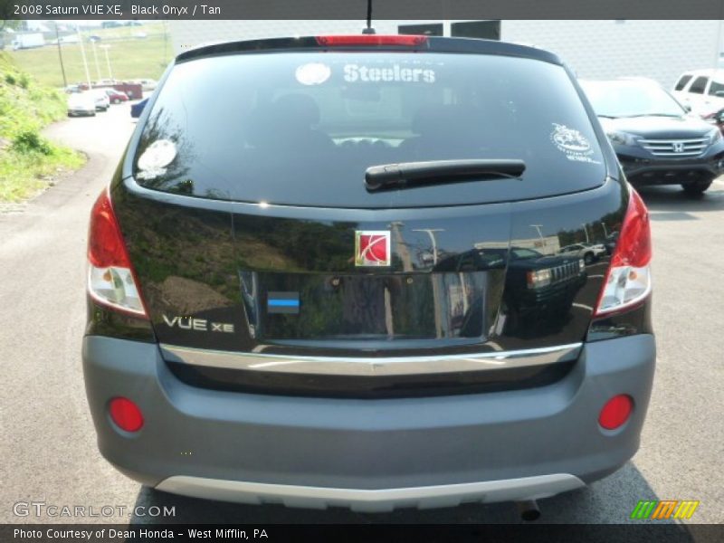 Black Onyx / Tan 2008 Saturn VUE XE