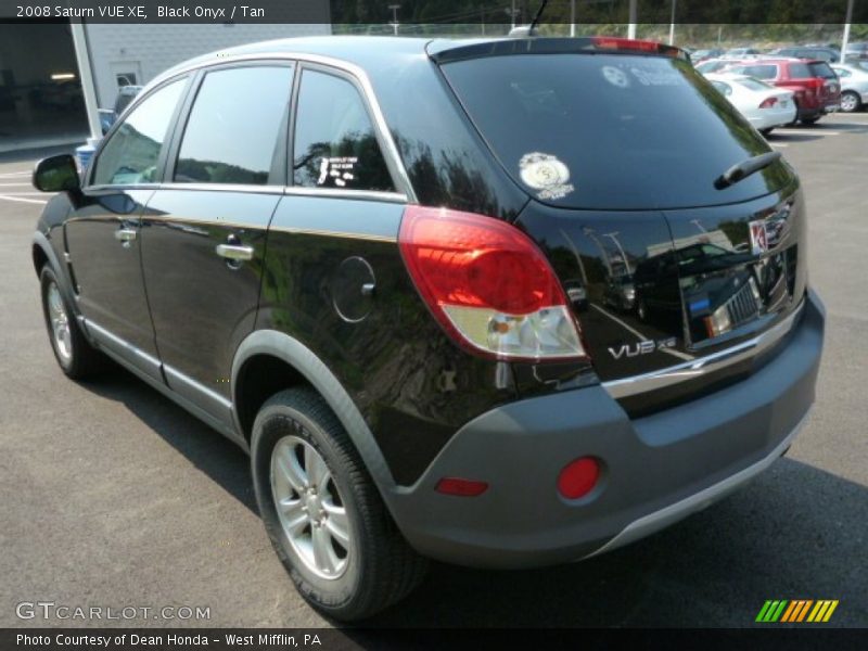 Black Onyx / Tan 2008 Saturn VUE XE