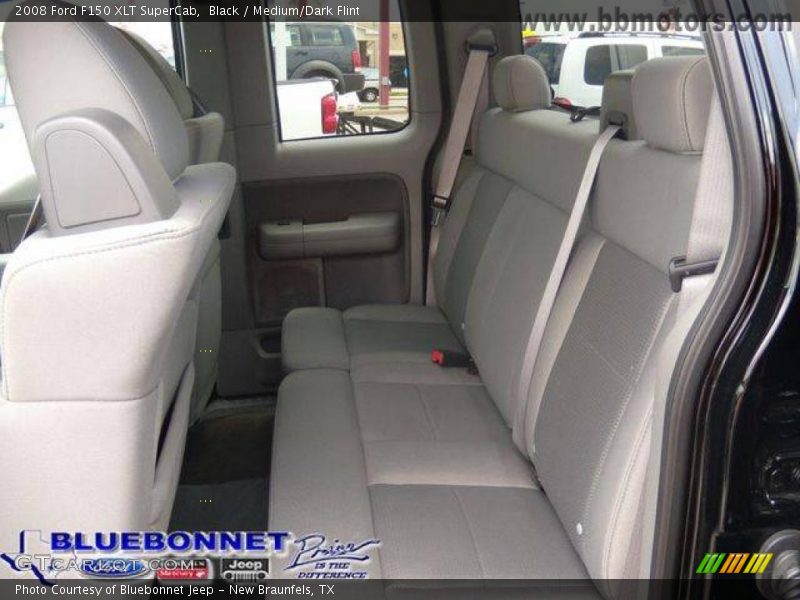 Black / Medium/Dark Flint 2008 Ford F150 XLT SuperCab