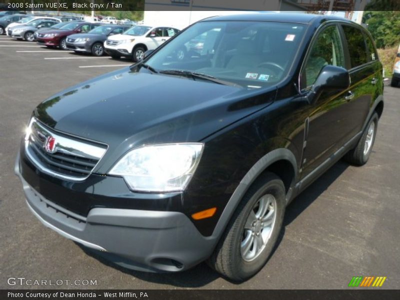 Black Onyx / Tan 2008 Saturn VUE XE