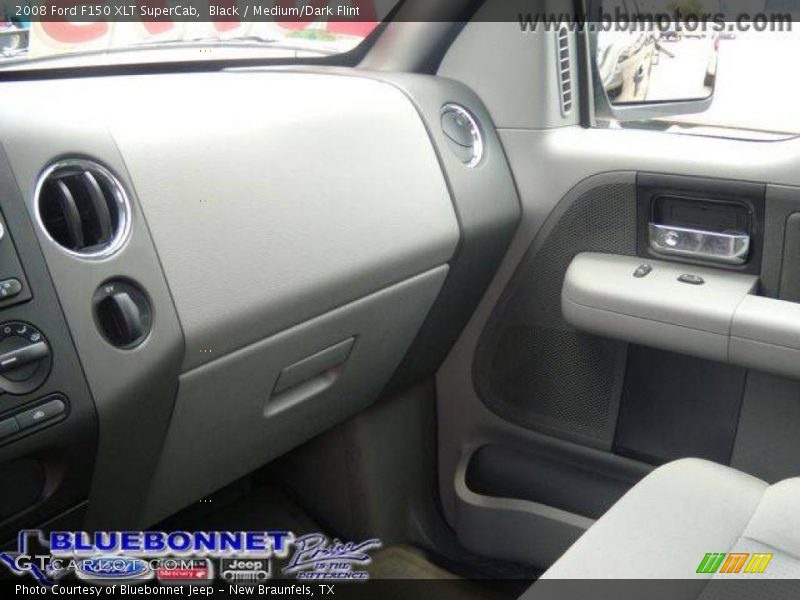 Black / Medium/Dark Flint 2008 Ford F150 XLT SuperCab