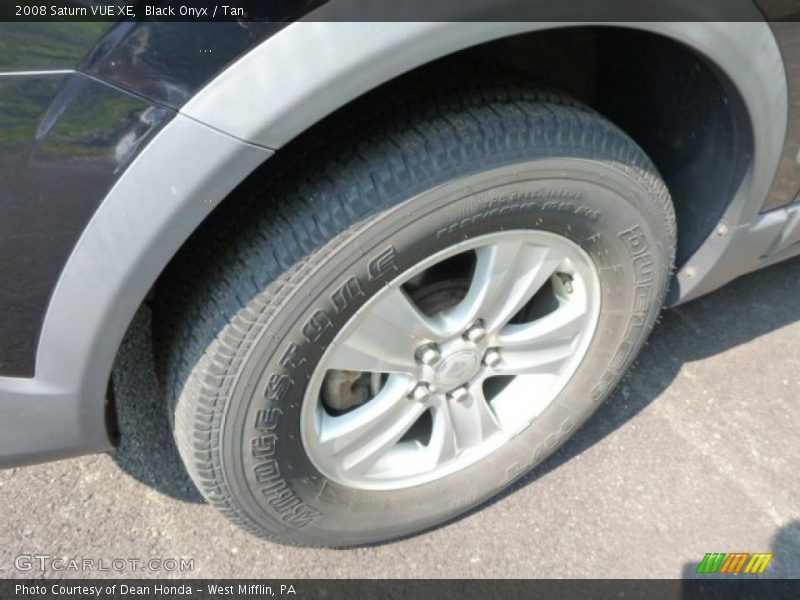 Black Onyx / Tan 2008 Saturn VUE XE