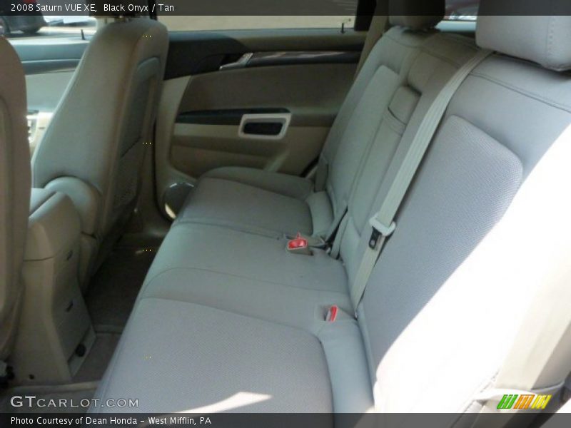 Black Onyx / Tan 2008 Saturn VUE XE