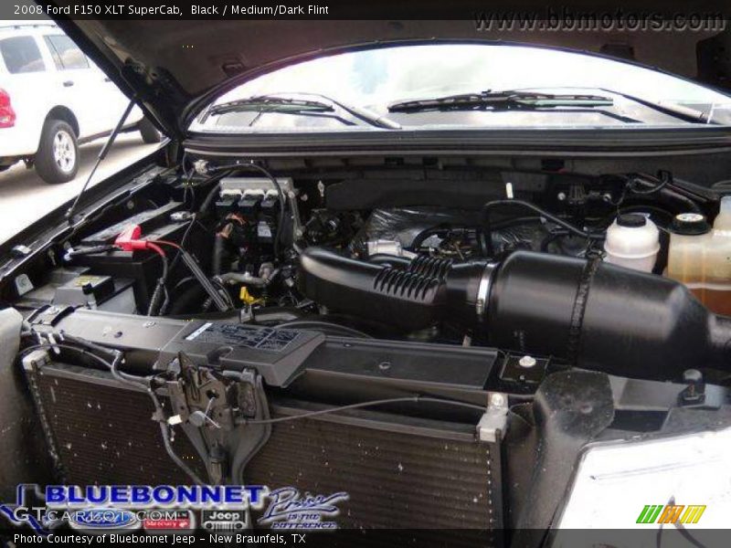 Black / Medium/Dark Flint 2008 Ford F150 XLT SuperCab