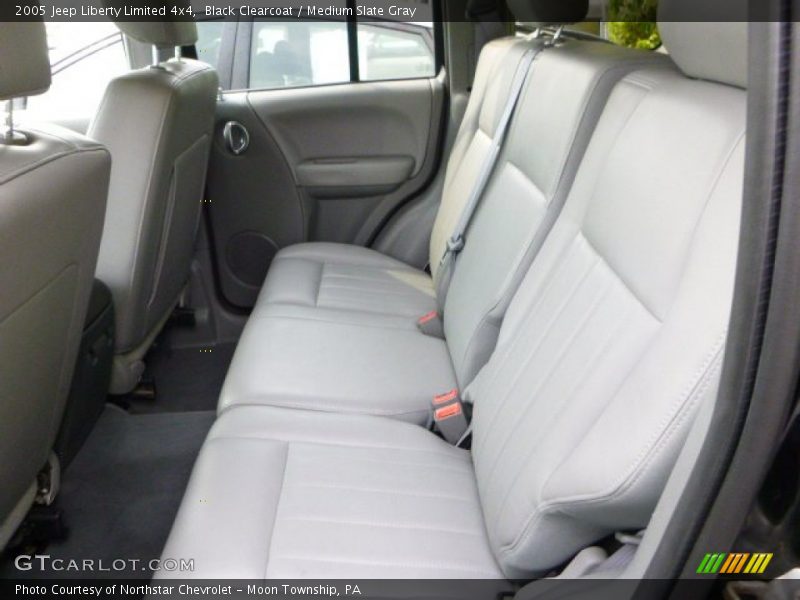 Black Clearcoat / Medium Slate Gray 2005 Jeep Liberty Limited 4x4