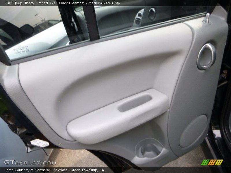 Black Clearcoat / Medium Slate Gray 2005 Jeep Liberty Limited 4x4