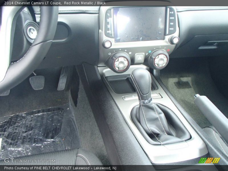 Red Rock Metallic / Black 2014 Chevrolet Camaro LT Coupe