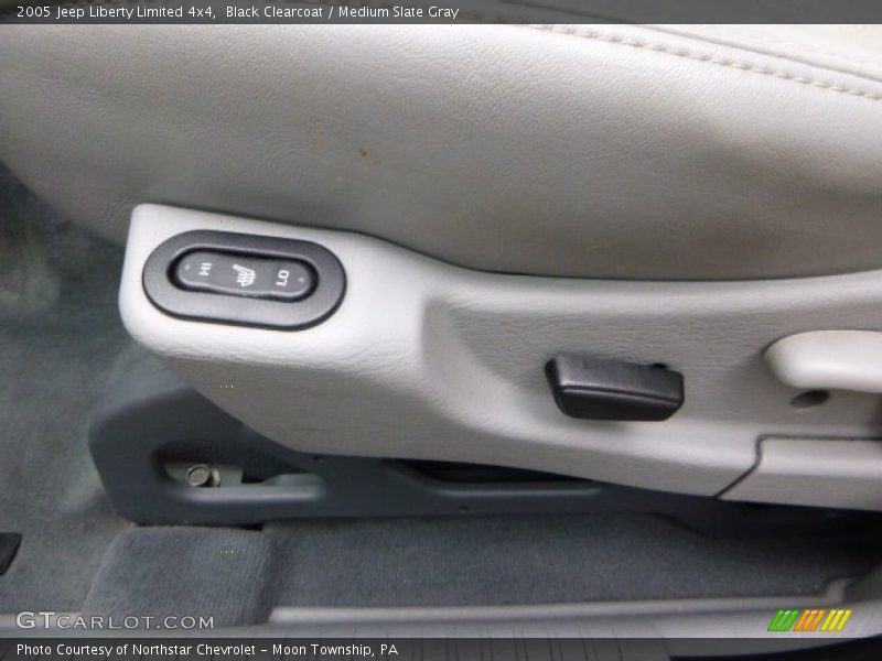 Black Clearcoat / Medium Slate Gray 2005 Jeep Liberty Limited 4x4