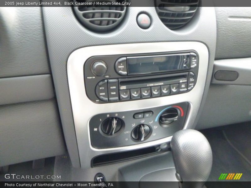 Black Clearcoat / Medium Slate Gray 2005 Jeep Liberty Limited 4x4
