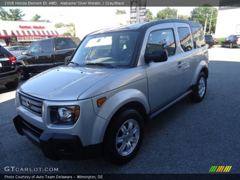 Alabaster Silver Metallic / Gray/Black 2008 Honda Element EX AWD