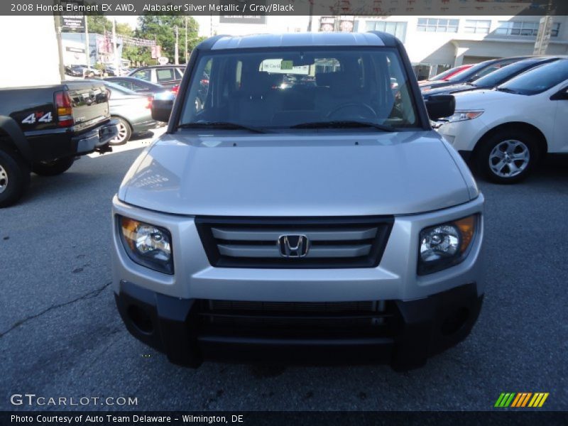 Alabaster Silver Metallic / Gray/Black 2008 Honda Element EX AWD